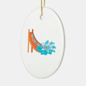 Splish Splash Keramisch Ornament (Links)