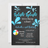 Splish Splash komt naar onze basenpool Kaart (Voorkant)