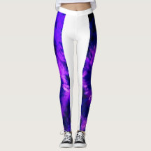 Splish Splash-Leggings in Grape Crush