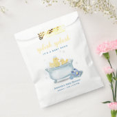 Splish Splash Moeder Eend Badkuip Baby Shower Bedankzakje (Gezegeld)