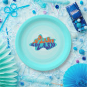 Splish Splash Pad Verjaardag Papieren Bordje (Feest)