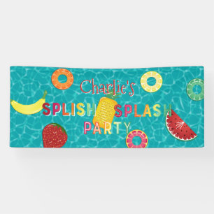 Splish Splash Party l Pool Birthday l Summer Fruit Spandoek