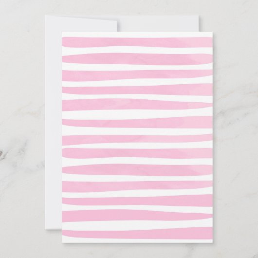 Splish Splash Pool Party Water Slide Bash Verjaard Kaart (Achterkant)