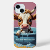 Splish Splash Schattigee Grappige quotes Case-Mate iPhone Case (Achterkant)