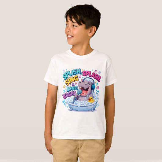 Splish Splash Sing A Long Bash T-shirt (Voorkant volledig)