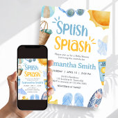Splish Splash Summer Baby Shower Kaart