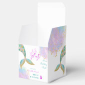 Splish splash zeemeermin verjaardags bash bedankdoosjes (Geopend)