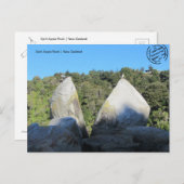 Split Apple Rock (Neuseeland) Postkarte Briefkaart (Voorkant / Achterkant)