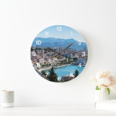 Split city sekustt aerial uitzicht, Dalmatia, Kroa Grote Klok (Huis)