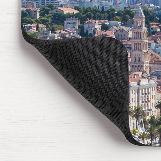 Split city sekustt aerial uitzicht, Dalmatia, Kroa Muismat (Hoek)