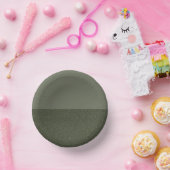 Split-Finish Moss Green Party Bord – (Feest)