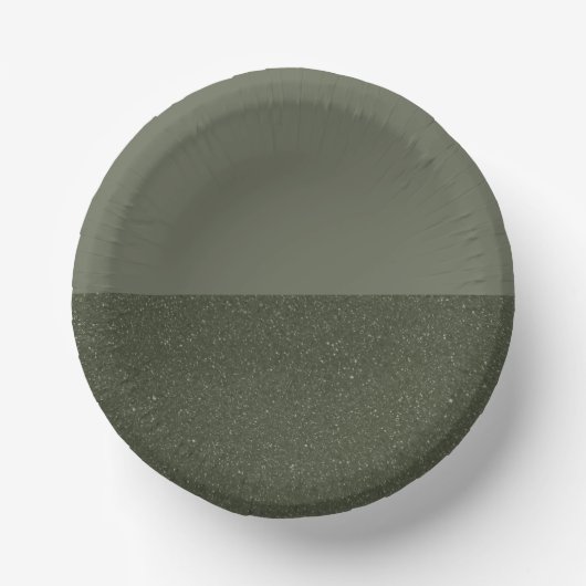 Split-Finish Moss Green Party Bord – (Voorkant)