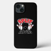 Split Happens Bowling Case-Mate iPhone Case (Achterkant)