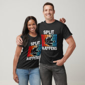 Split Happens Bowling Shirt Funny Bowling Ball Bow (Unisex)