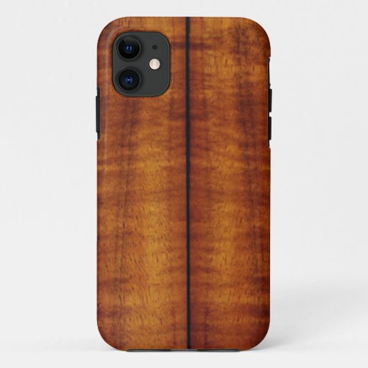 Split Hawaiian Koa Longboard stijl Case-Mate iPhone Case (Achterkant)