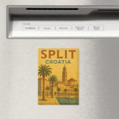  Split Kroatië Dalmatië Reizen Magneet (Insitu (Vaatwasser))