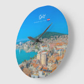 Split, Kroatië - Kuststad Grote Klok (Hoek)