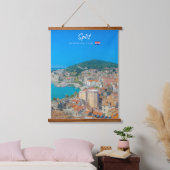 Split, Kroatië - Kuststad Hangend Wandkleed (Slaapkamer)