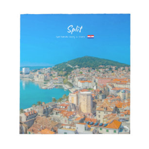 Split, Kroatië - Kuststad Notitieblok