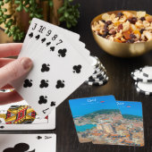 Split, Kroatië - Kuststad Pokerkaarten (Insitu)