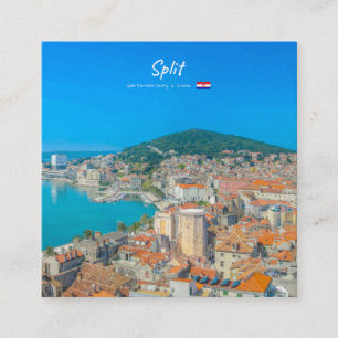 Split, Kroatië - Kuststad Vierkante Visitekaartje