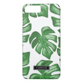 Split Leaf Philodendron Custom iPhone 8 Plus Coque (Dos)