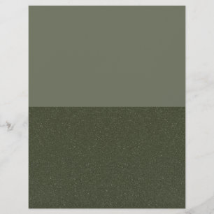 Split mos groene briefhoofd met textuur - Custom
