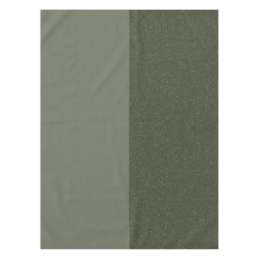 Split Moss Green Aangepast tafelkleed (Voorkant)