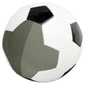 Split Moss Green Custom Soccer Ball (3/4)