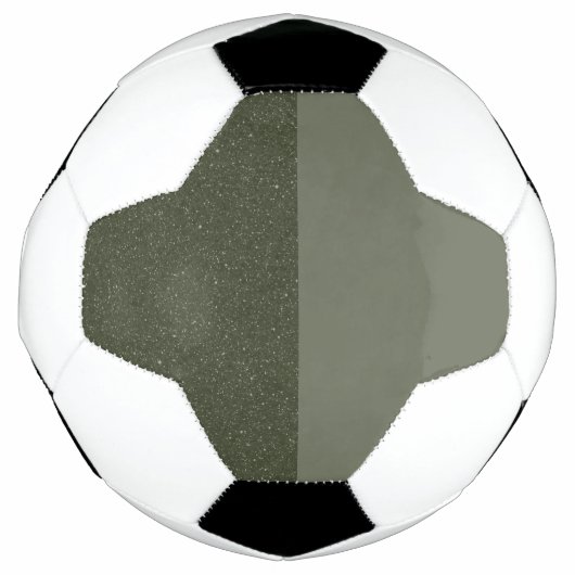 Split Moss Green Custom Soccer Ball (Devant)