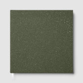 Split Moss Green Foil Livre d'or - Custom (Recto)