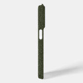 Split Moss Green iPhone 15 Pro Coque - Personnalis (Verso / Droite)