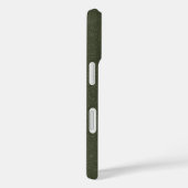 Split Moss Green iPhone 16 Coque - Matte & Parties (Verso / Droite)