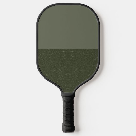 Split Moss Green Pickleball Paddle (Voorkant)