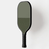 Split Moss Green Pickleball Paddle (Links)