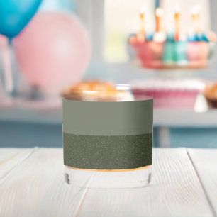 Split Moss Green Shot Glass –  Whisky Glas