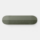 Split Moss Green Skateboard | Matte et texturé (Horz)