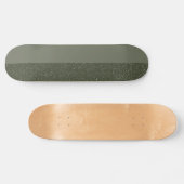 Split Moss Green Skateboard | Matte et texturé (Horz)