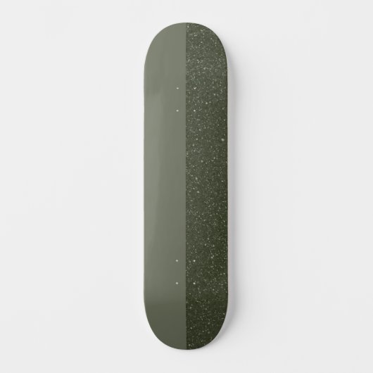 Split Moss Green Skateboard | Matte et texturé (Recto)