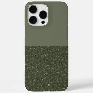 Split Moss Green Texture iPhone Case – Aanpassen