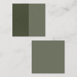 Split Moss Green Textured Custom Discount Kaart Kortingskaartje