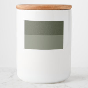 Split Moss Groene Eten & Drinken Labels - Aangepas Voedselcontainer Etiket