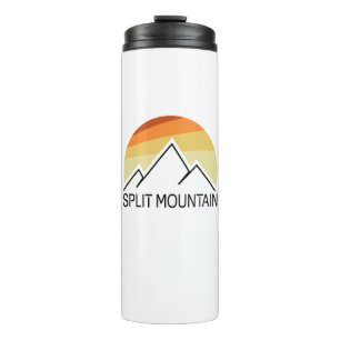 Split Mountain California Retro Thermosbeker