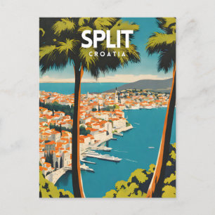 Split nostalgisch briefkaart