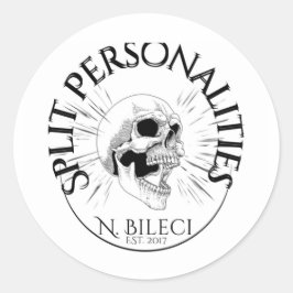 Split Personalities Logo Sticker