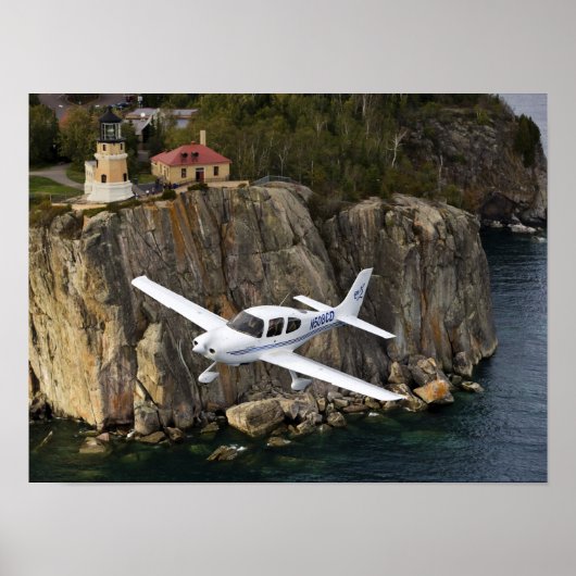 Split Rock Cirrus Poster (Voorkant)