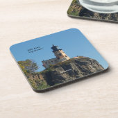 Split Rock Lighthouder, onderzetters van strandpla (Linkerzijde)