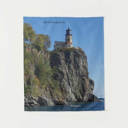 Split Rock Lighthouder van tapestry Wandkleed (Voorkant)