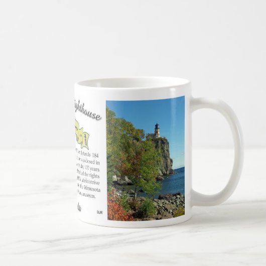 Split Rock Lighthouse 100th Jubileum mok (Rechts)