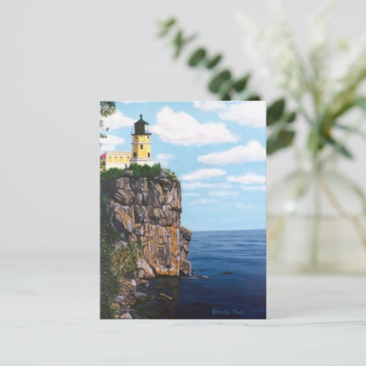 Split Rock Lighthouse Briefkaart (Staand voorkant)